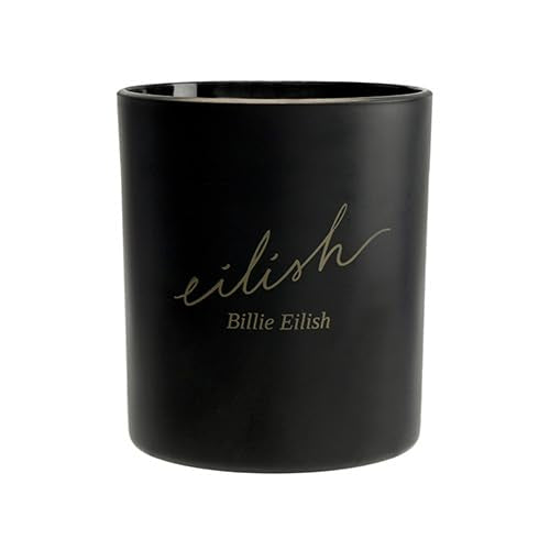 Billie Eilish Scented Candle - Luxury Aromatherapy with Amber Gourmand & Sugared Petals | 10 Oz Home Decor Gift