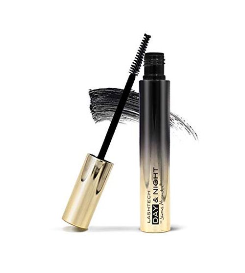 Jerome Alexander LashTech Volumizing Mascara Set - Day & Night Formula with Eye Makeup Remover | Black