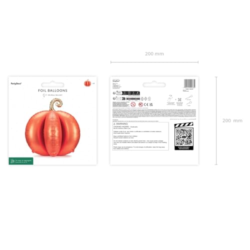 Large Pumpkin Balloon 35.4 Inch Halloween Autumn Party Decor
