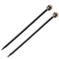 Gothic Skull Hair Sticks 2-Pack - Halloween Cosplay Bun Holders for Women