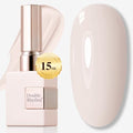 Double Rhythm 15ML Gel Polish - Pink White Same Color & Bottle Variation