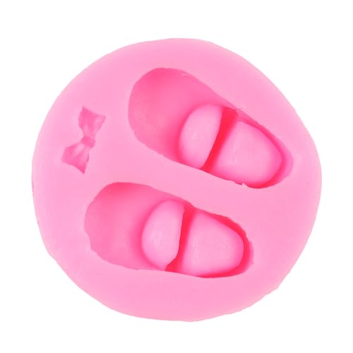 Baby Foot Print Silicone Mold Baby Shoes Fondant Cake Decorating - Style D
