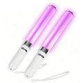 LED Glow Stick 18 Colors Multicolor Flash Light for Concerts & Parties - 2 Pack