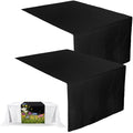 Black Sublimation Table Runner 36x72 Inches - DIY Heat Transfer Blank