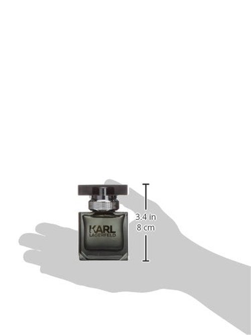 Karl Lagerfeld Eau De Toilette Spray for Men - 1 Ounce | Fresh & Elegant Fragrance