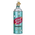 Hairspray Glass Ornament - Handcrafted Christmas Tree Decoration, Retro Beauty Collection