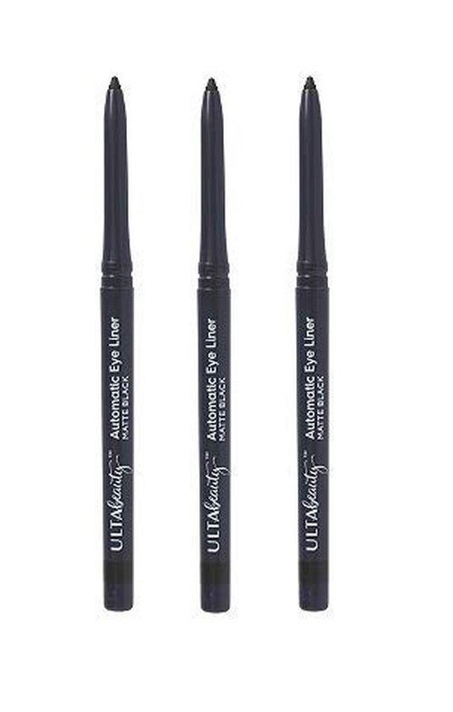 Ulta Beauty 3 Pack Automatic Eyeliner. Matte Black . Size 0.01 oz.