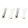 Halloween Bone Hair Clips - Skeleton Hairpins for Women & Girls, 4 Pack