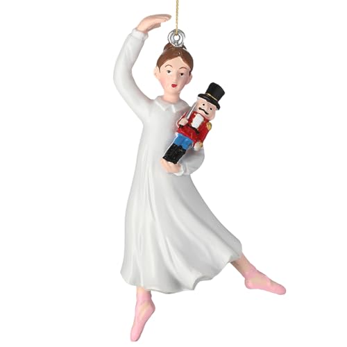 Christmas Nutcracker Ballet Ornament - Holiday Dance Decor for Tree & Gifts