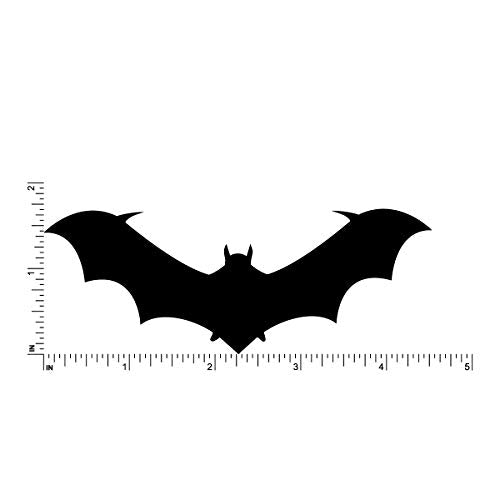 Medium Black Bat Magnet Pack for Vehicles & Refrigerators - 6 x 6.88 Inches