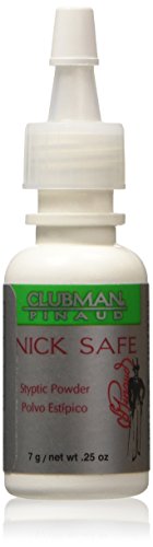 Styptic Powder for Minor Surface Cuts & Razor Nicks - 0.25 oz