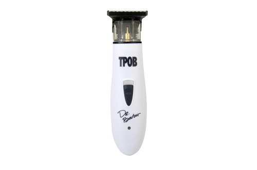 TPOB Ghost X Beard Trimmer Hair Clippers for Men, Professional Hair Trimmer DLC Blade Trimmer Cordless Rechargeable Edgers Clippers Electric Beard Trimmer Shaver for Home use or Barber (Ghost X White)