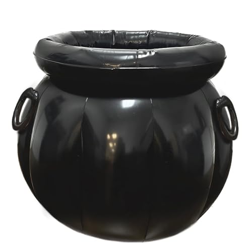 Inflatable Halloween Cauldron Drink Cooler and Party Prop - 22x18 Inch