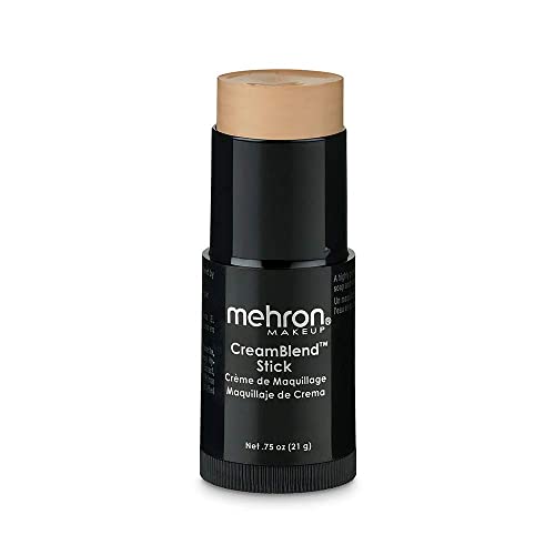 Mehron CreamBlend Stick Face & Body Paint - Medium 1, 0.75 Ounce - Pack of 1