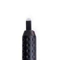 PACK OF 10 - Mellie Microblading Disposable Microblading Pen with Pigment Sponge Disposable Tool For Creating Eyebrows Microblading Supplies (Black, U18 .18mm)