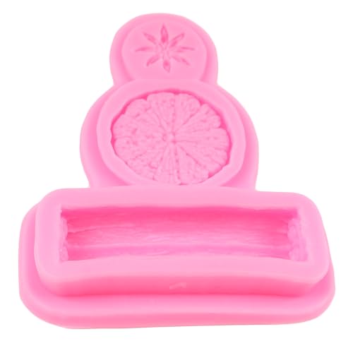 Winter Spices Silicone Mold Set - Lemon Slice, Star Anise, Cinnamon Stick - Style B