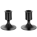 2 Pcs Black Candlestick Candle Holders Set for Halloween Table Decor - Sziqiqi Variation of THIS listing