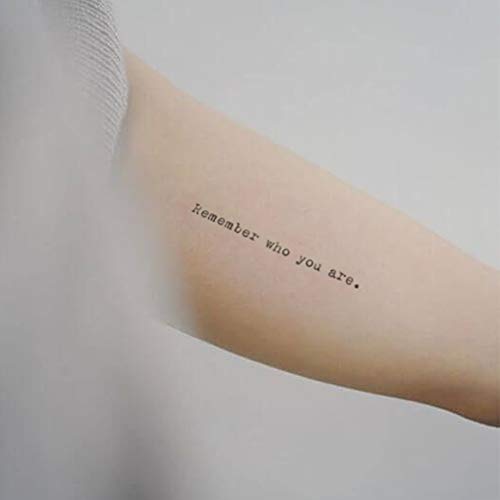 Inspirational Christian Quotes Temporary Tattoos - Bible Verses & Scriptures