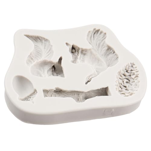 Squirrel Silicone Mold for Cake Decorating & Crafts - Style C