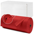 Red Disposable Plastic Tablecloth Roll 410 Ft X 54 In Rectangular with Variation