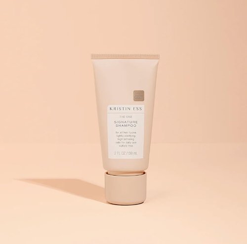 Kristin Ess Travel Size Salon Shampoo & Conditioner Set - Moisture, Softness & Shine | Sulfate-Free, Vegan & Color Safe