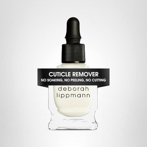 Deborah Lippmann Cuticle Remover Cuticle Softener for Nail Care No Soaking, No Peeling, No Nipping 0.5 Fl Oz