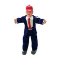Festive Elf Decoration - Blue Bend & Pose Holiday Ornament, 36cm Mischievous Christmas Figure