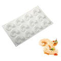 Octopus Tentacles Silicone Mold 12 Cavities for Cake Cookies Chocolate Resin Craft