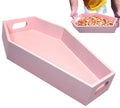Pink Halloween Coffin Charcuterie Board Tray - Gothic Girly Decor 14.2"