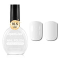 OpenLive White Nail Polish 16.5ml Fast Drying Long Lasting Glossy Finish - DIY Manicure