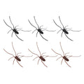 Spider Fridge Magnets Set - Realistic Black & Brown 2/4/6 PCS Halloween Decor