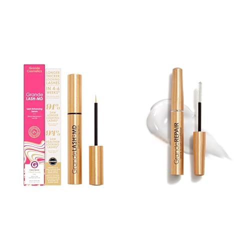 GrandeLASH-MD 4ML Eyelash Serum - Boost Length & Volume | Includes FREE GrandeREPAIR Treatment