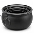Halloween Cauldron Set with Mini Buckets - 10 Pieces, Plastic Witch Decor