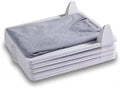 Skiennix 5-Piece Clothing Organizer - Stackable Storage with Flip-Top Lid | Space-Saving Design for Shirts & T-Shirts