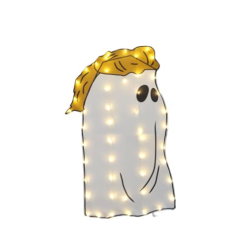 Peanuts Halloween Ghost LED Lighted Décor - 32 Inch Peppermint Patty Variation
