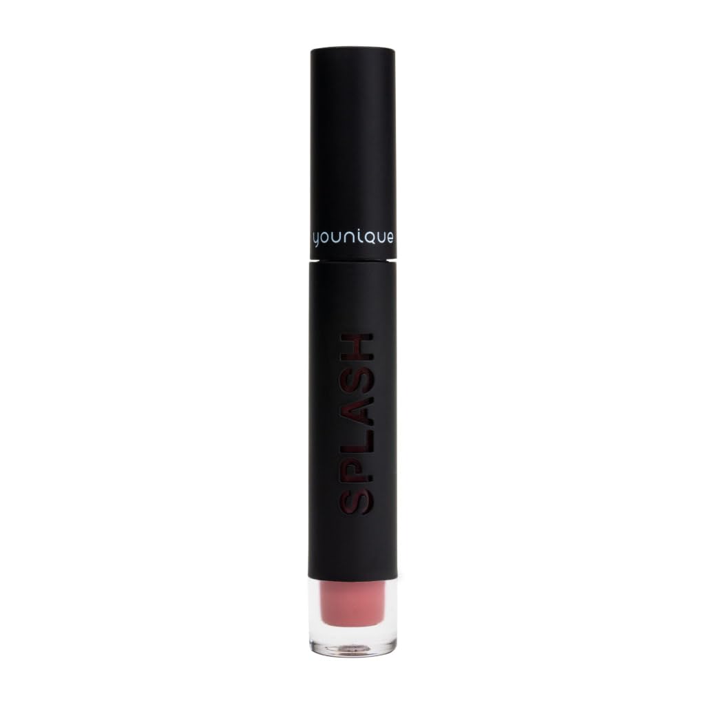 Younique MOODSTRUCK SPLASH Matte Lip I'm Blushing | Pink Lipstick for Women | Hydrating Lip Tint with Castor Oil | Smooth Matte Lip Color | 3.5 ml / 0.12 fl oz