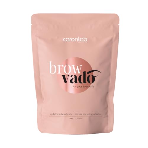 Eyebrow & Facial Wax Gel - 17.6 oz Hard Wax for Brows and Face