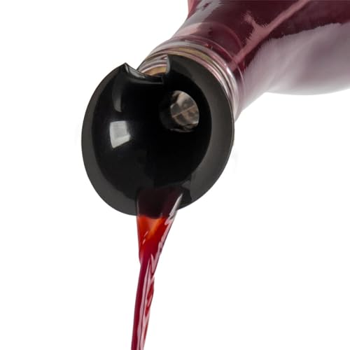 Gothic Vampire Wine Stopper & Pourer - Halloween Gift, Kitchen Accessory - Count Corkula Variation