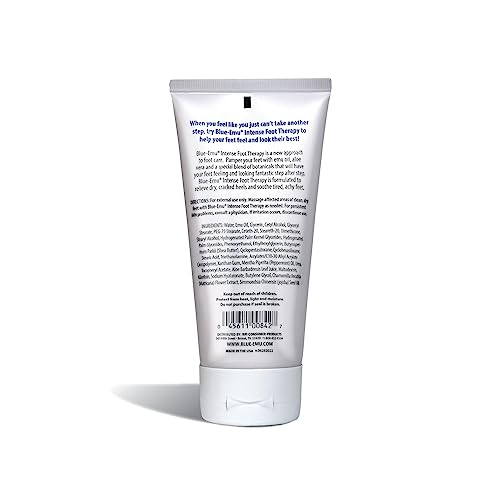 BLUE-EMU Intense Foot Therapy Cream for Dry Skin and Tired Feet - 5oz