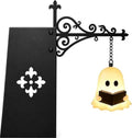 Ghost Bookshelf Light - 3D Reading Book Lamp for Book Nook & Halloween Decor