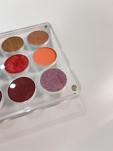 Magnetic Eyeshadow Palette DIY Acrylic Transparent Makeup Organizer 26mm Holes