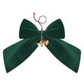 Green Christmas Bow Decorations 19.69 x 15.75 Inches for Xmas Tree Wreath Holiday Home