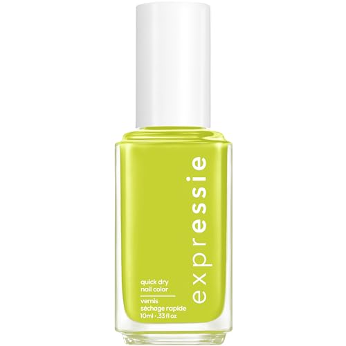 Vegan Quick-Dry Green Nail Polish - Bright Lime, 0.33 fl oz