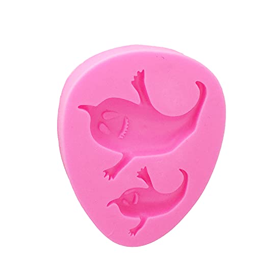 Ghost Shape Silicone Mold for Halloween Cake Decorating Chocolate Candy Baking