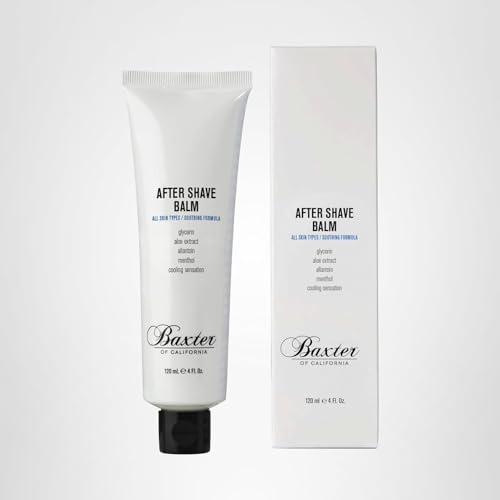 Baxter of California Men's After Shave Balm for Men | Cooling Sensation | 4 fl. Oz (Pack of 1)