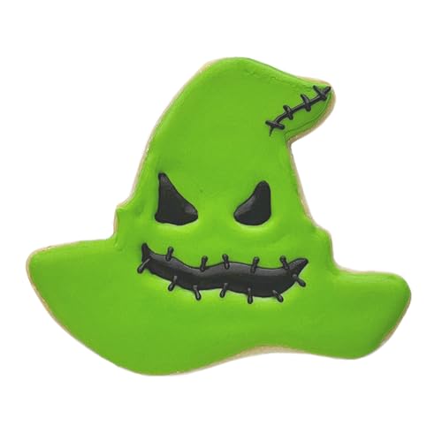 Halloween Witch Hat Cookie Cutter 3 Inch - Food Safe Steel for Baking