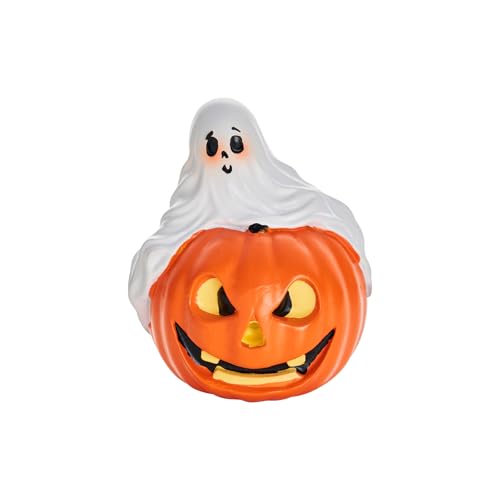 Halloween Ghost Decor Set - Cute & Spooky Ghost Figures for Indoor Outdoor Halloween Yard Pumpkin Patch - Spooky Ghost Variation