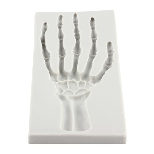 Skeleton Hand Silicone Mold for Cake Decorating Halloween Skeleton Style N