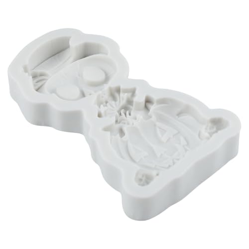 Halloween Skeleton Skull Pumpkin Silicone Mold - Style R