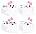 Halloween Ghost Paper Napkins 100-Pack - Spooky Party Tableware